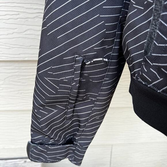 FOX jacket. Racing moto MX. Black with white stripe. Women's size XL - Picture 8 of 12